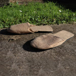 Jute Slip On Slippers Close - Lgt Brwn (size M)