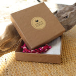 Pink with Pink Bells - Handmade Vintage Cloth Bracelets