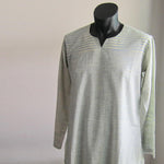 Green and Yellow pattern full sleeve 100% cotton summer shirts