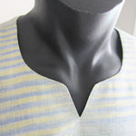 Green and Yellow pattern full sleeve 100% cotton summer shirts