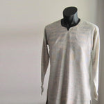 Peach and Green Pattern Full Sleeve 100% Cotton Summer Shirts