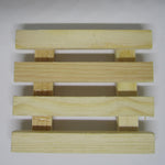 Natural Pine Soap Tray - Rack (Natural)