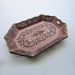 Wooden Elongated Heganol Roosewood Tray