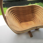 Apple Cut Extendable Bamboo Fruit Basket