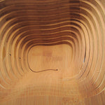 Apple Cut Extendable Bamboo Fruit Basket