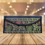 Ethnic Wallet - Black & Golden embroidery