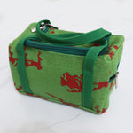 Reindeer Green Christmas Goody Bag